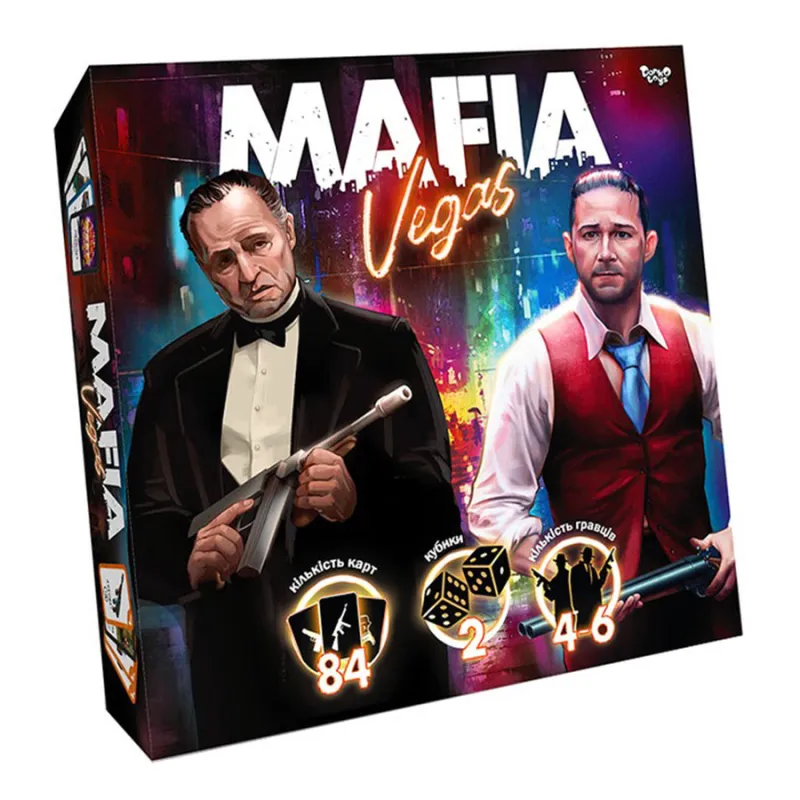 Настільна гра MAFIA. Vegas MAF-02-01U укр