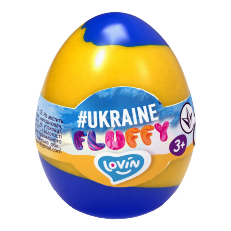 Іграшка-антистрес 40 мл. Fluffy #Ukraine TM Lovin 81004