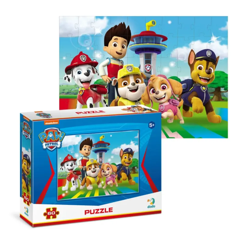 Дитячі Пазли Paw Patrol "Сміливі рятувальники" DoDo 200145 60 елементів