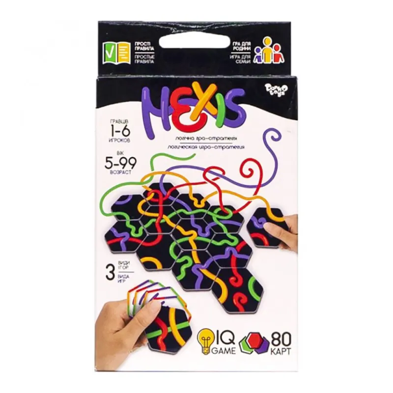 Настільна розважальна гра "Hexis" Danko Toys G-HEX-01-01 рос