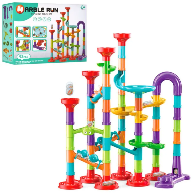 Гра лабіринт Marble Run 8802, 93 деталі