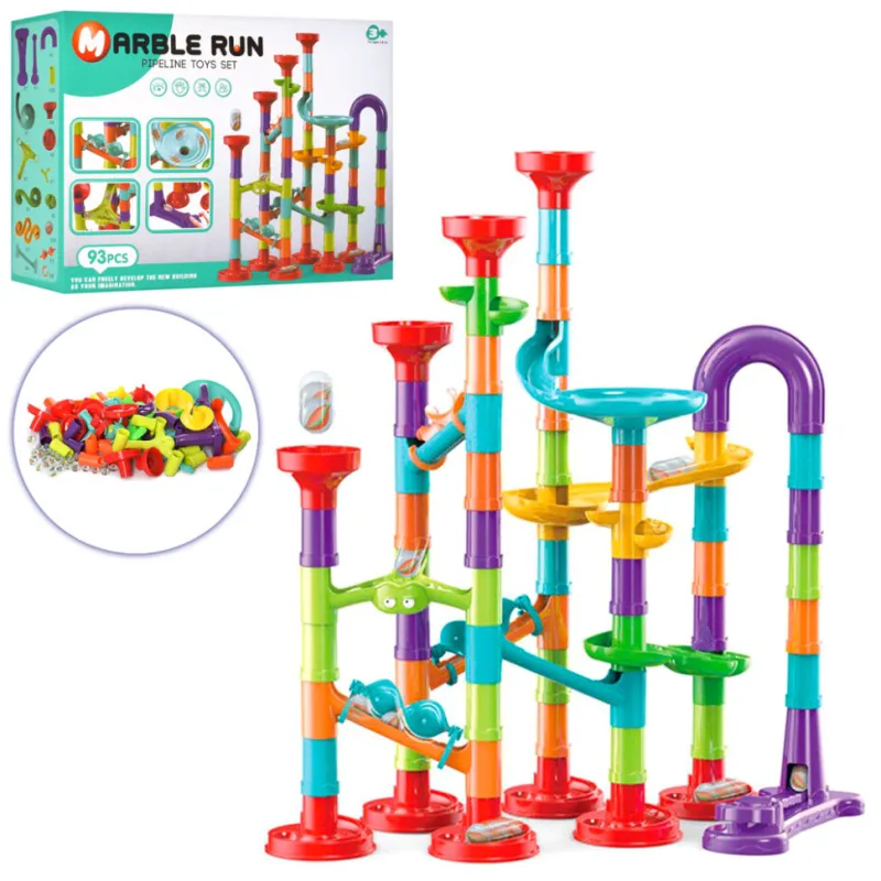 Гра лабіринт Marble Run 8802, 93 деталі