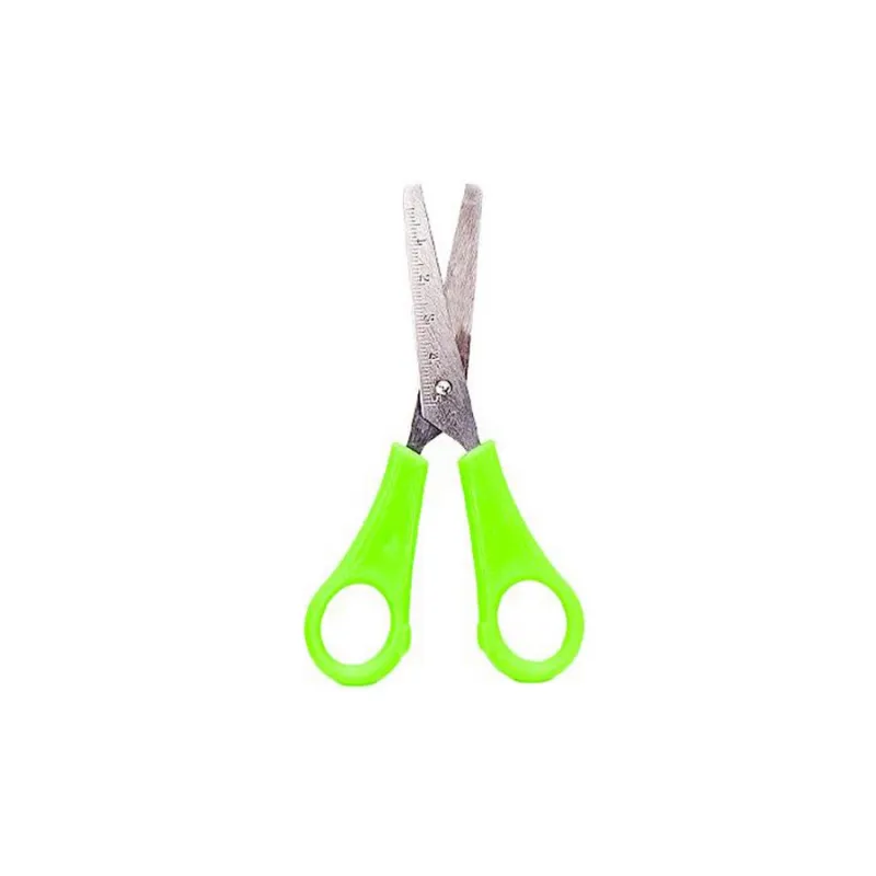 Дитячі ножиці кольорові "C" COLOR-IT 508, 13 см Зелений