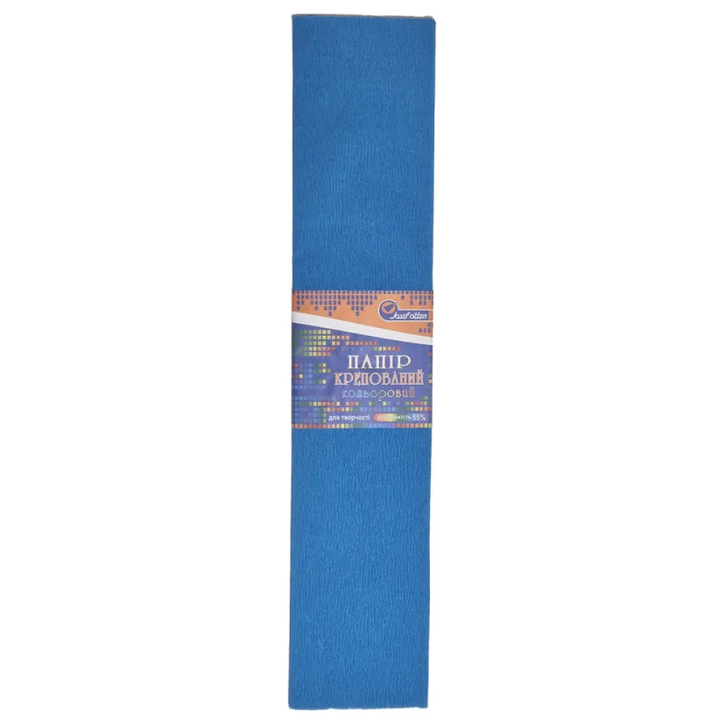 Гофропапір "Блакитний" Josef Otten KR55-80708, 50х200 см, 55 %