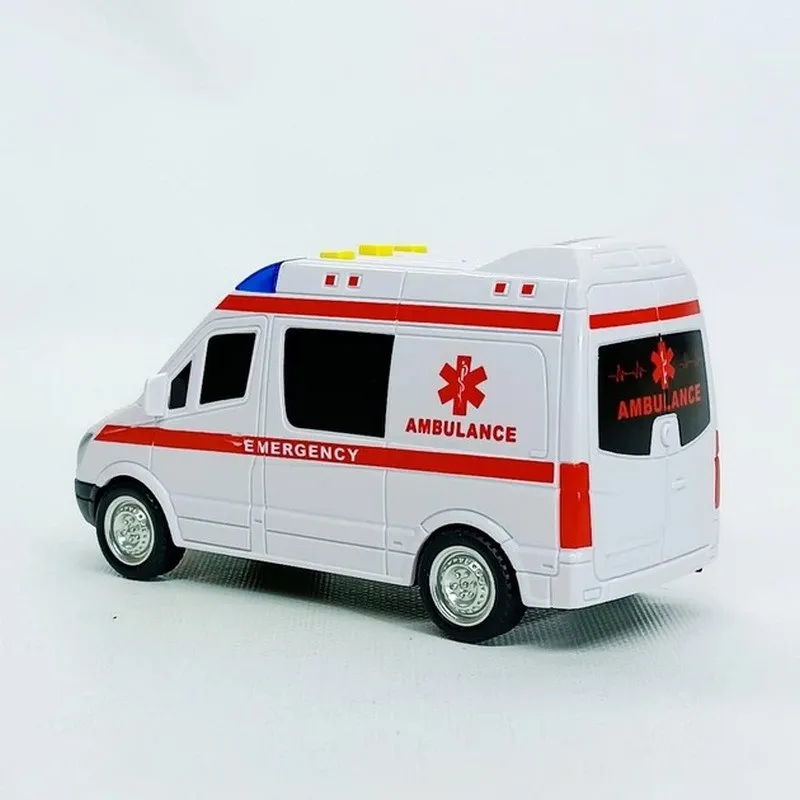 Дитяча автомодель "Швидка допомога" 7994, 17х7 см, звукові та світлові ефекти