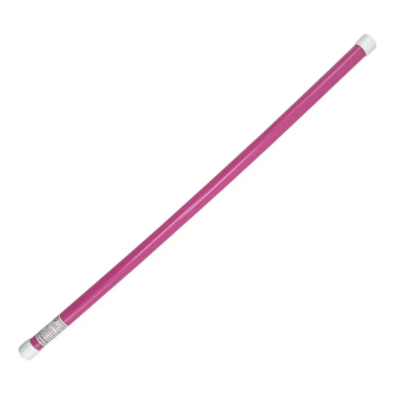 Палиця гімнастична тренувальна 20270(Pink) довжина 80 см, d 27 мм