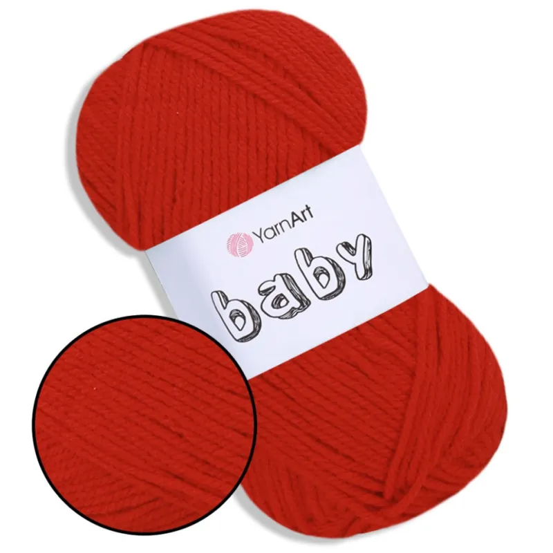 Пряжа для іграшок Baby YA150-50 акрил, 50 грам, 150 м, в асортименті