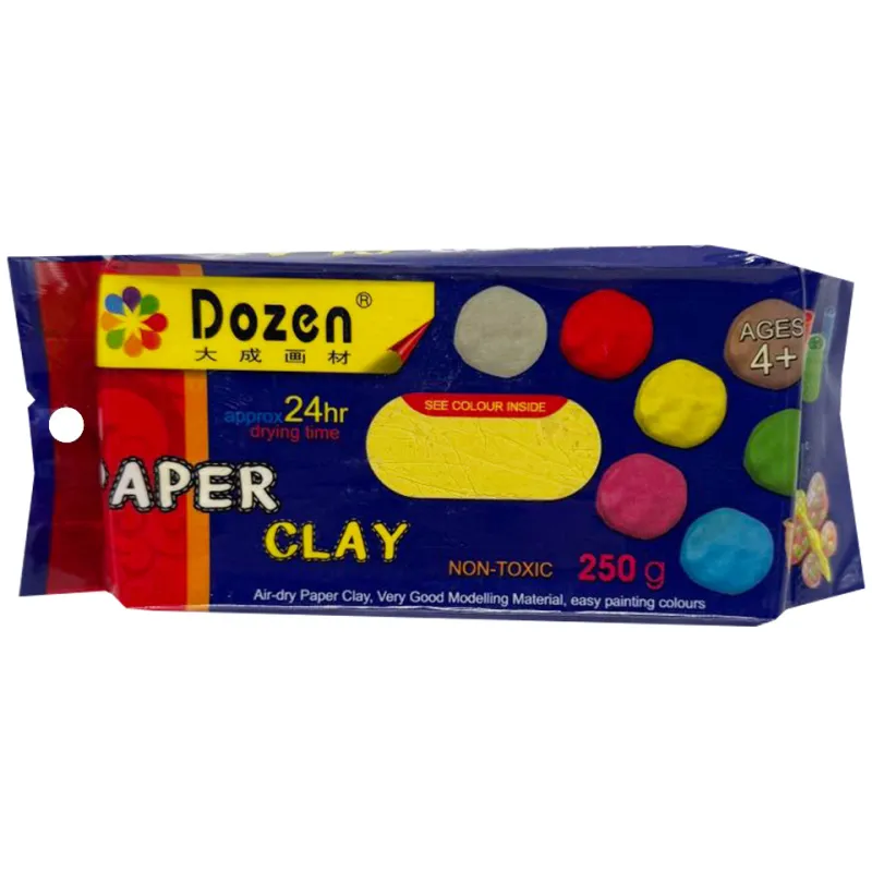 Маса для ліплення "Dozen" DSCN0670(Yellow) 250 грам