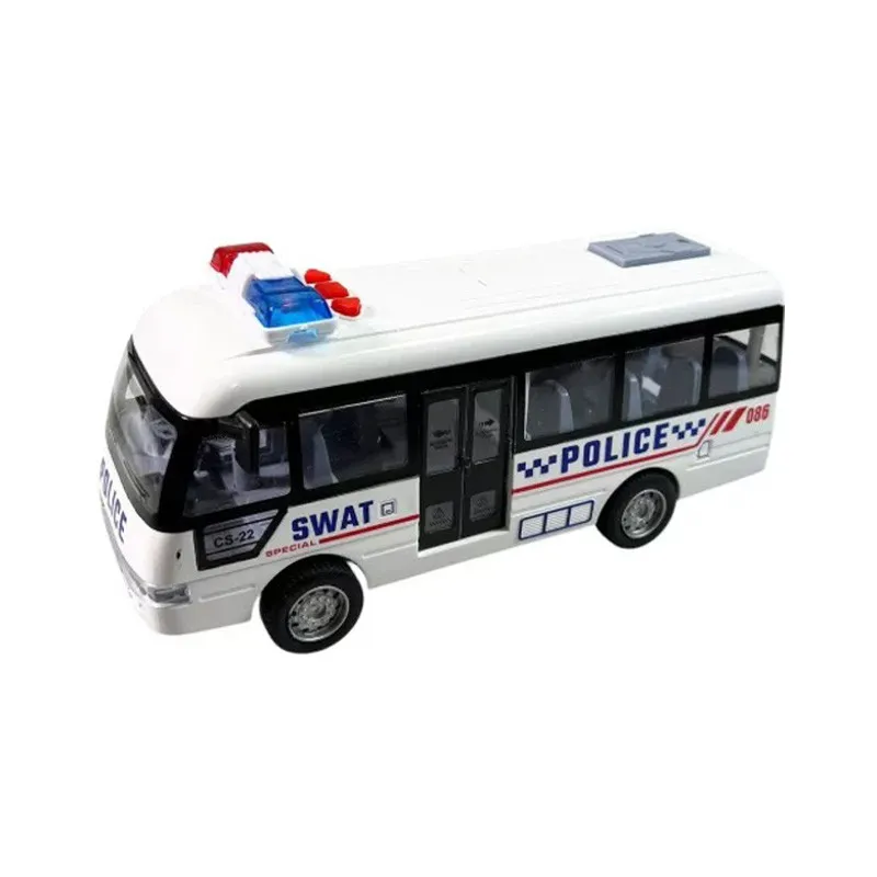 Дитячий інерційний автобус YM-9906F(White) 19х6,5х8 см