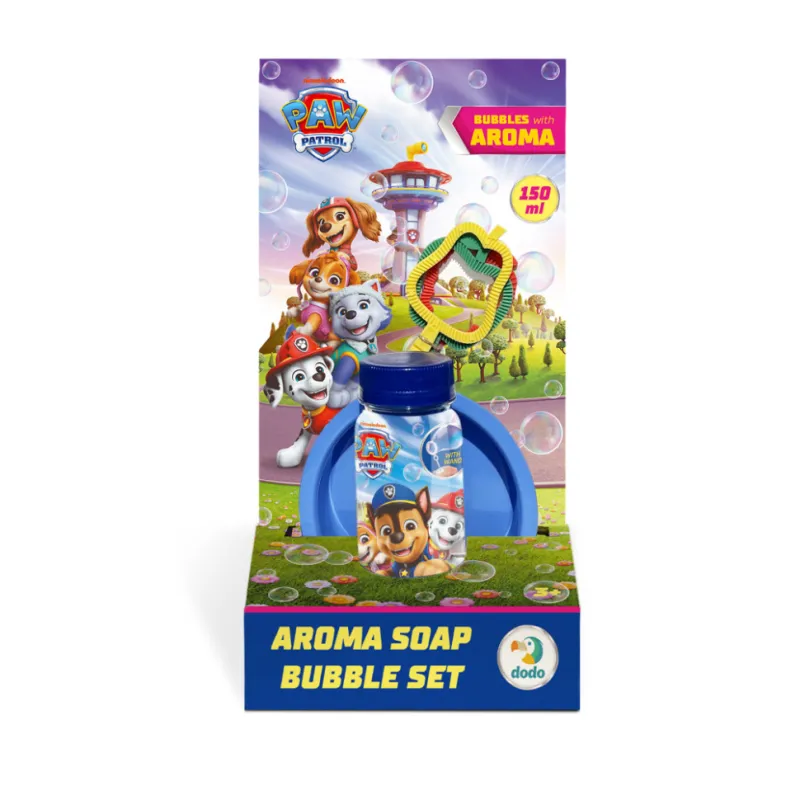 Ароматичні мильні бульбашки "Paw Patrol Друзі" 200733 об'єм 150 мл, 3 палички