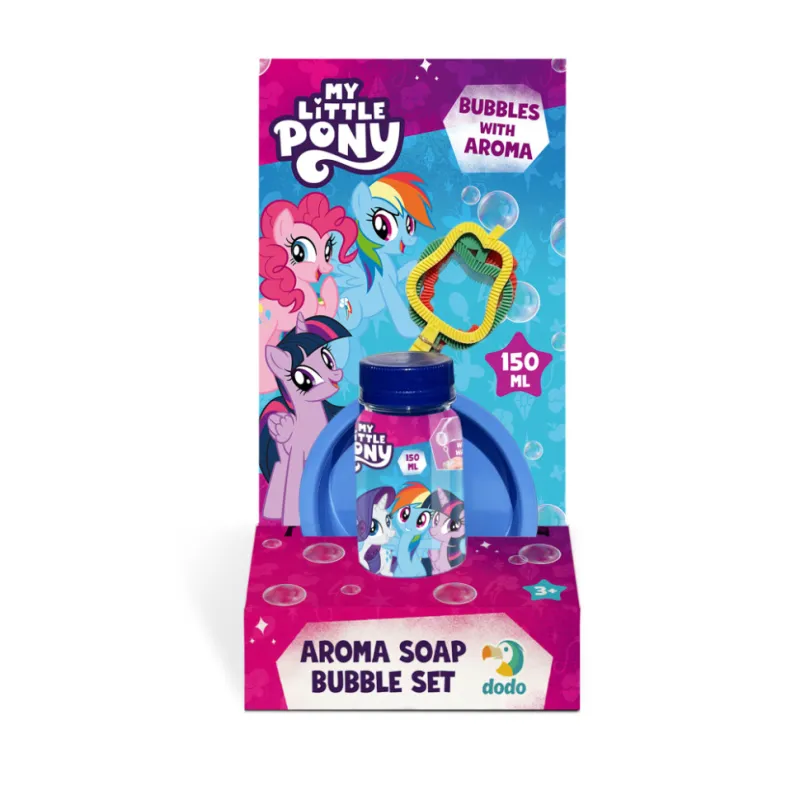 Ароматичні мильні бульбашки "My Little Pony" 200735 об'єм 150 мл, 3 палички