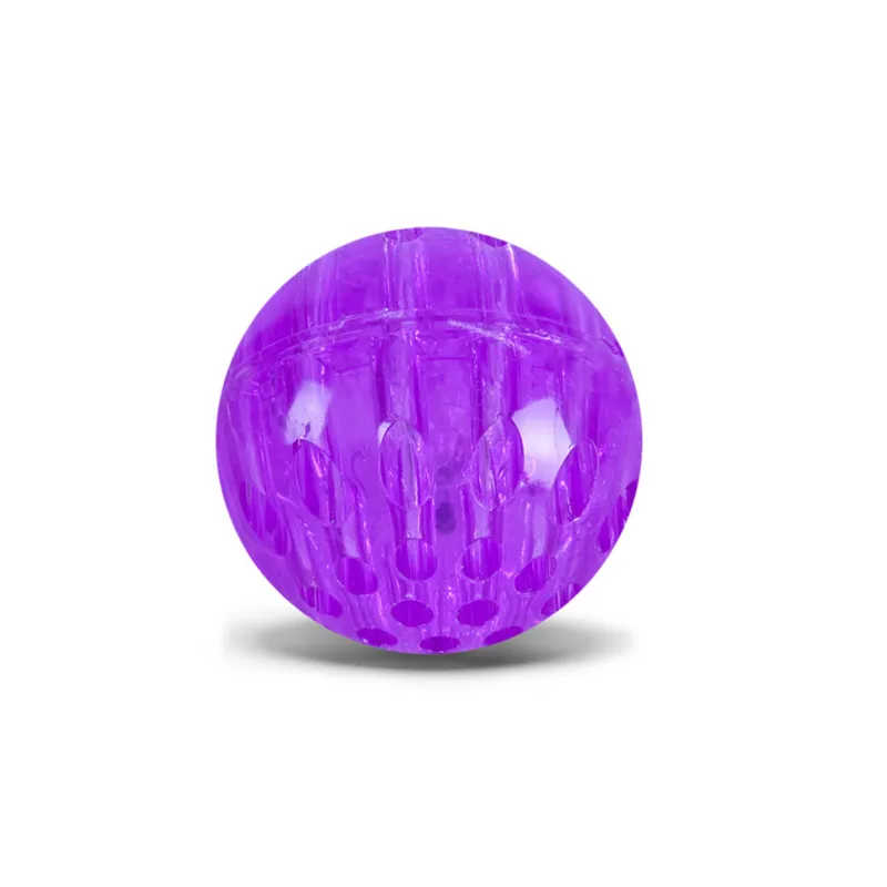 Дитячий м'яч Пострибунчик PR2511(Violet) тренажер, м'яч 6 см, світиться, з мотузкою 1 м