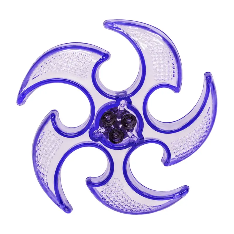 Літаючий бумеранг SB2306(Violet) гума, зі світлом, 15 см, у пакеті