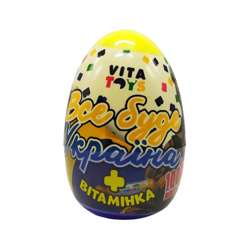 УЦІНКА!!! Конструктор у яйці "Все буде Україна" Vita Toys VTK 0090-UC 100 деталей