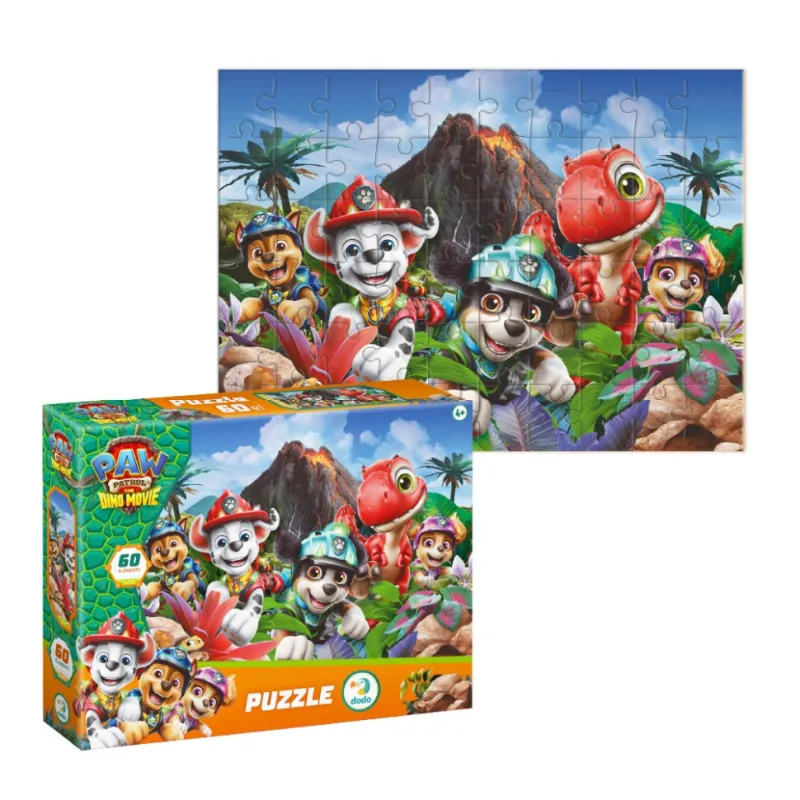Дитячий пазл "Paw Patrol: Реви як динозавр" 200800, 60 елементів