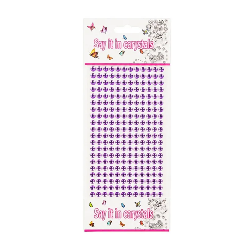 Декоративні наклейки XY-003(Violet) для авто, ноутбуків, телефонів