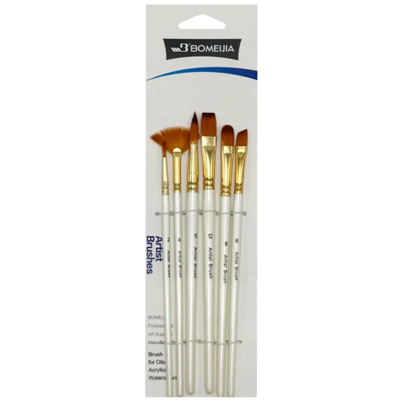 Набір художніх пензликів "Artist Brush" DSCN7673, 6 штук у наборі
