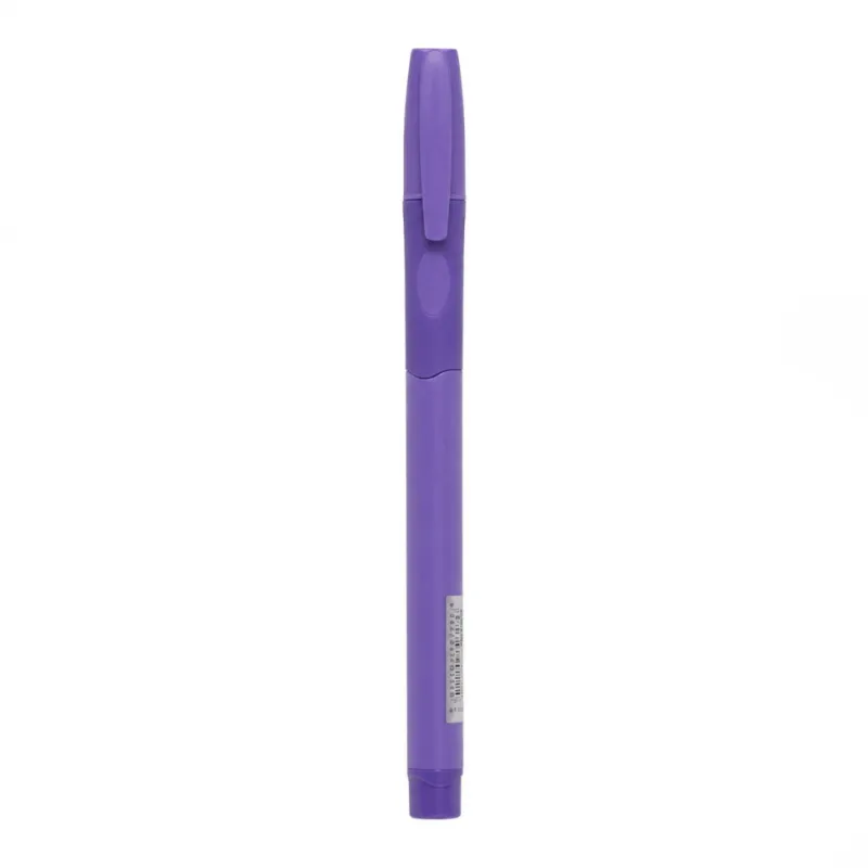 Ручка масляна "Fine Top" CL1361R-50(Blue) синя 0,7 мм, тренажер правша Фіолетовий