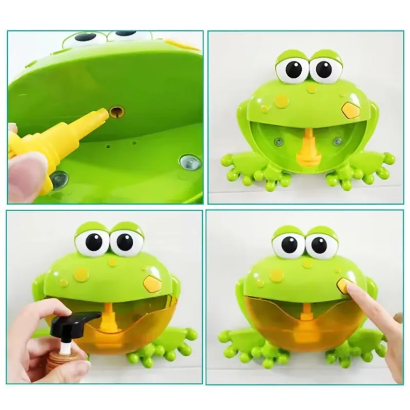 Іграшка для купання "Жабка" X18002 Bubble Frog, зі звуковими ефектами
