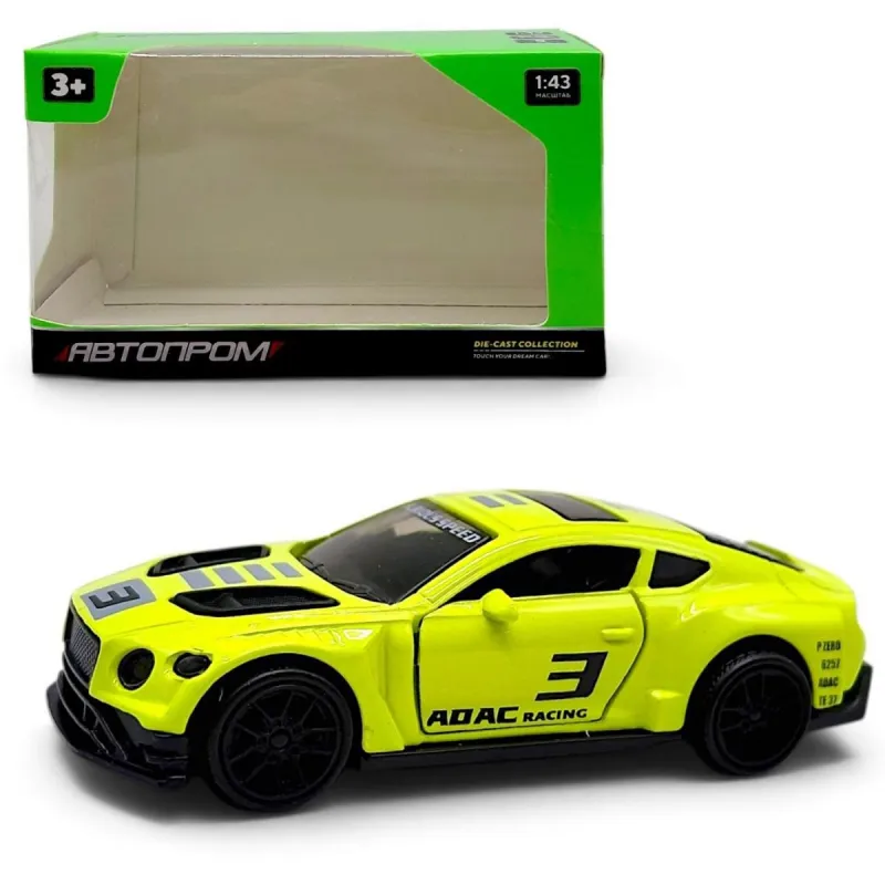 МАШИНА МЕТАЛЕВА "АВТОПРОМ" 1:43 BENTLEY (САЛАТОВА)