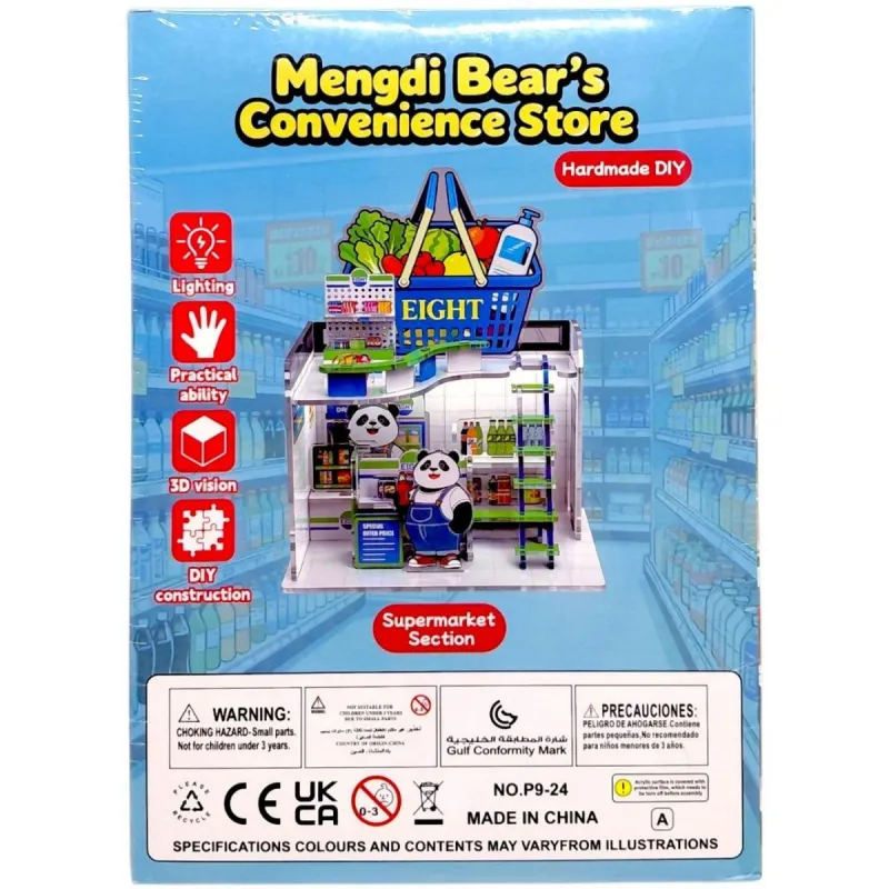 3D РУМБОКС MENGDI BEAR`S ADVENTURES P9-24 (50 ДЕТ)