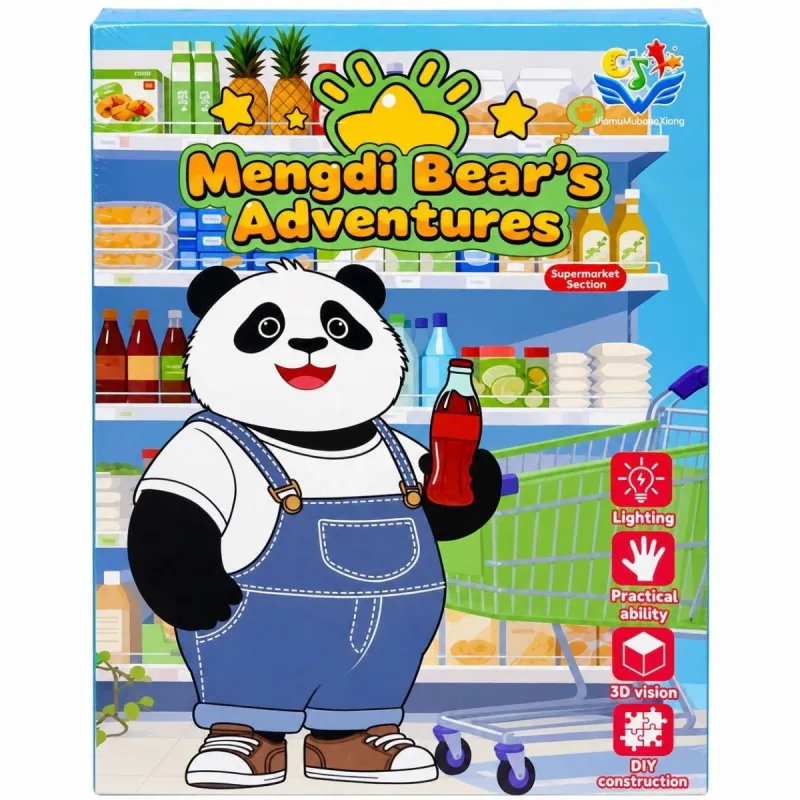 3D РУМБОКС MENGDI BEAR`S ADVENTURES P9-24 (50 ДЕТ)