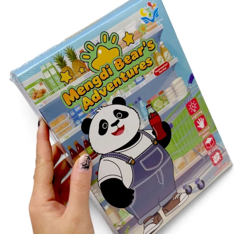 3D РУМБОКС MENGDI BEAR`S ADVENTURES P9-24 (50 ДЕТ)
