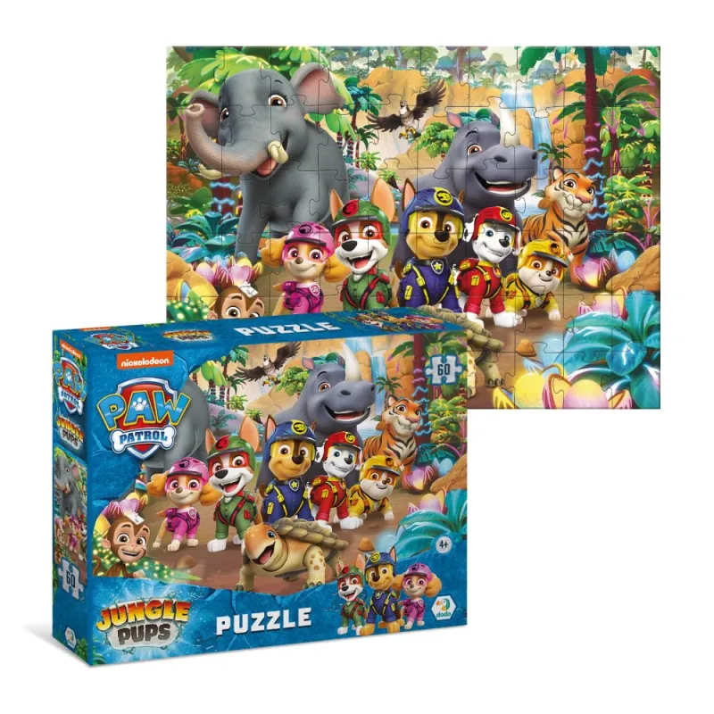 Пазл "Paw Patrol. Jungle Pups" (60 елем)