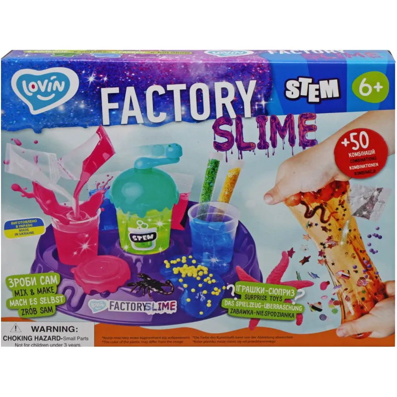 Набір для експериментів "Slime Factory" (укр)