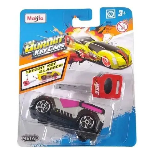 Машинка іграшкова, інерційна Burninʼ Key Cars Ass, в асорт.