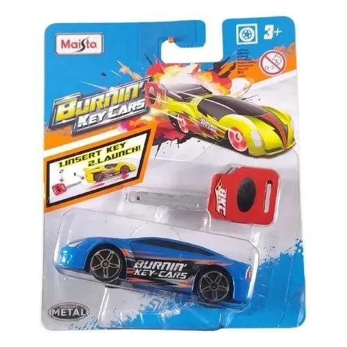 Машинка іграшкова, інерційна Burninʼ Key Cars Ass, в асорт.
