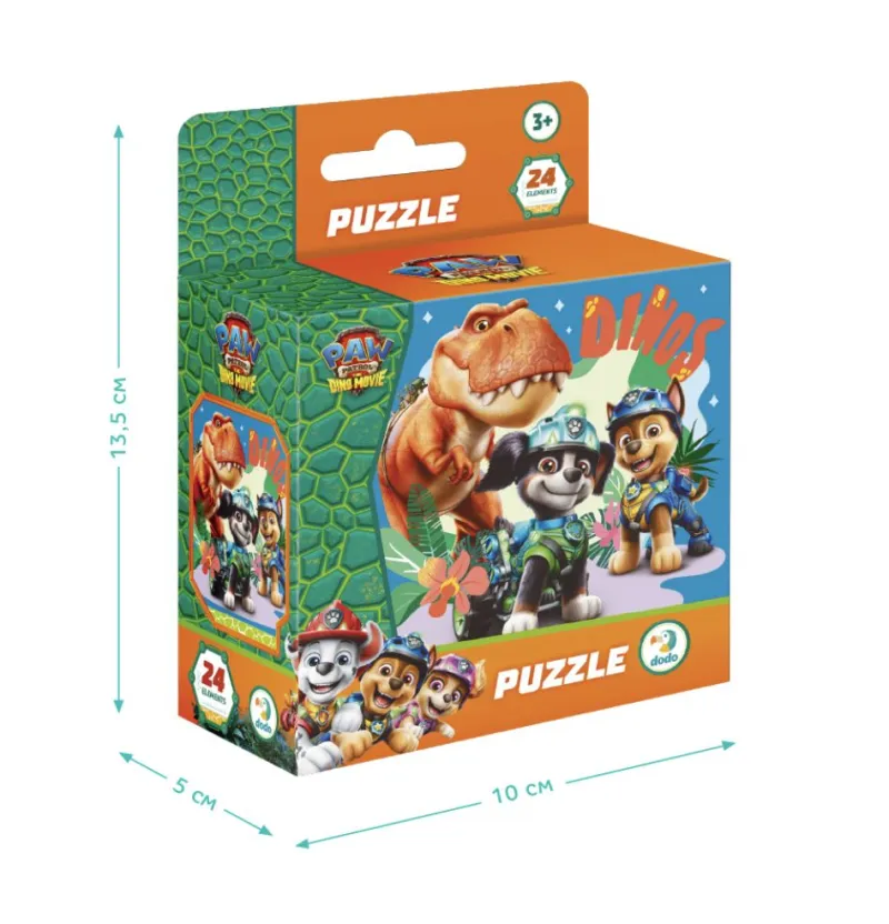 Пазл на 24 елементи «Ті-Рекс Тіммі», Щенячий патруль / Paw Patrol