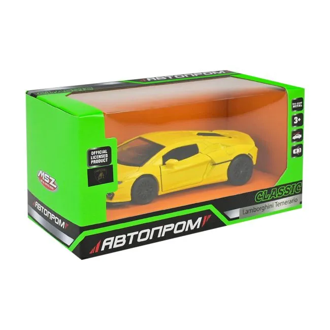 МАШИНА МЕТАЛЕВА "АВТОПРОМ" LAMBORGHINI TOMERARIO (ЖОВТИЙ)