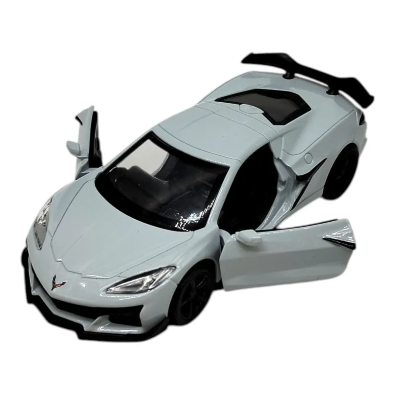 МАШИНА МЕТАЛЕВА "АВТОПРОМ" CHEVROLET CORVETTE C8 Z06 (2024) (СІРИЙ)