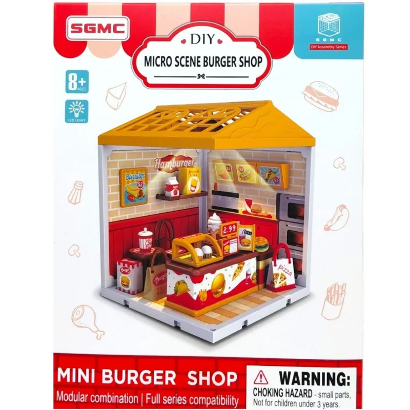Набір для творчості (Рум Бокс Room box) короб. 14,5х4,2х19 см (ЧЕРВОНИЙ)