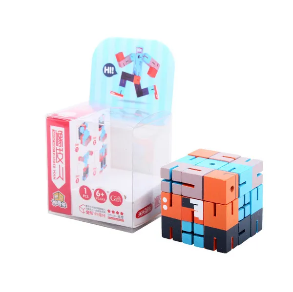 Головоломка РобоКуб (CubeBot) Блакитний