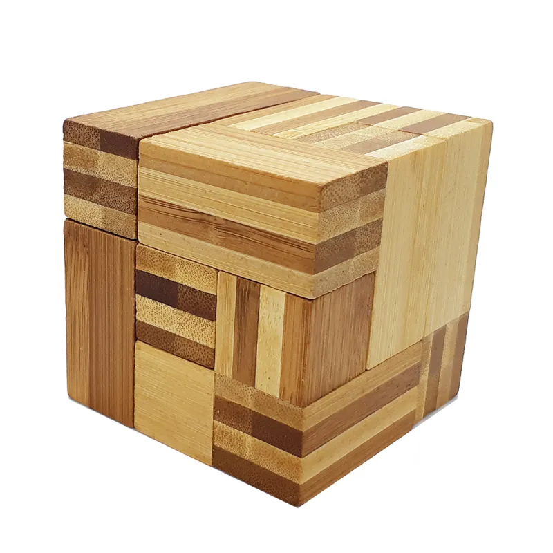 Головоломка бамбукова Кубики сома (Soma Cube)