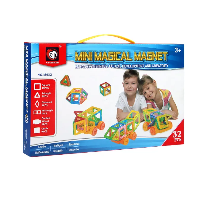 Магнітний конструктор Magical Magnet Mini 32 ел.