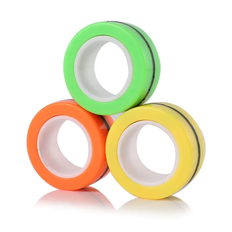 Антистрес іграшка магнітні кільця Finger magnetic rings