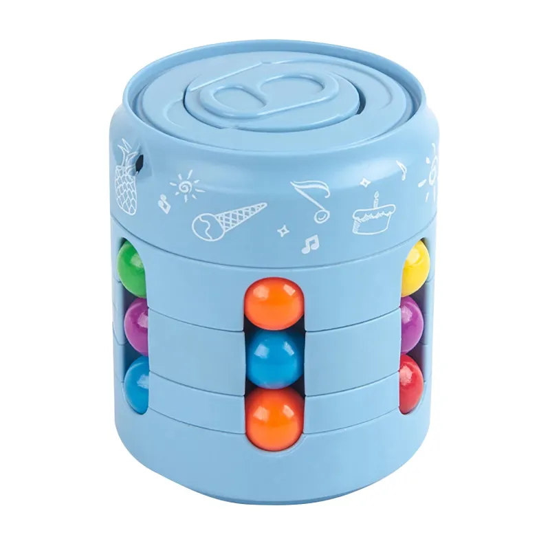 Головоломка антистрес Fidget Cans Cube Блакитний