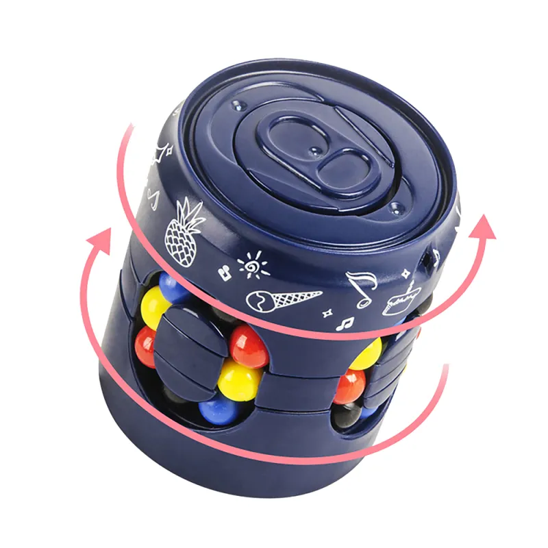 Головоломка антистресс Fidget Cans Cube 2.0 Синій