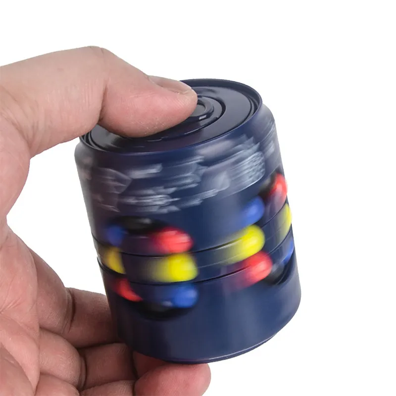 Головоломка антистресс Fidget Cans Cube 2.0 Синій