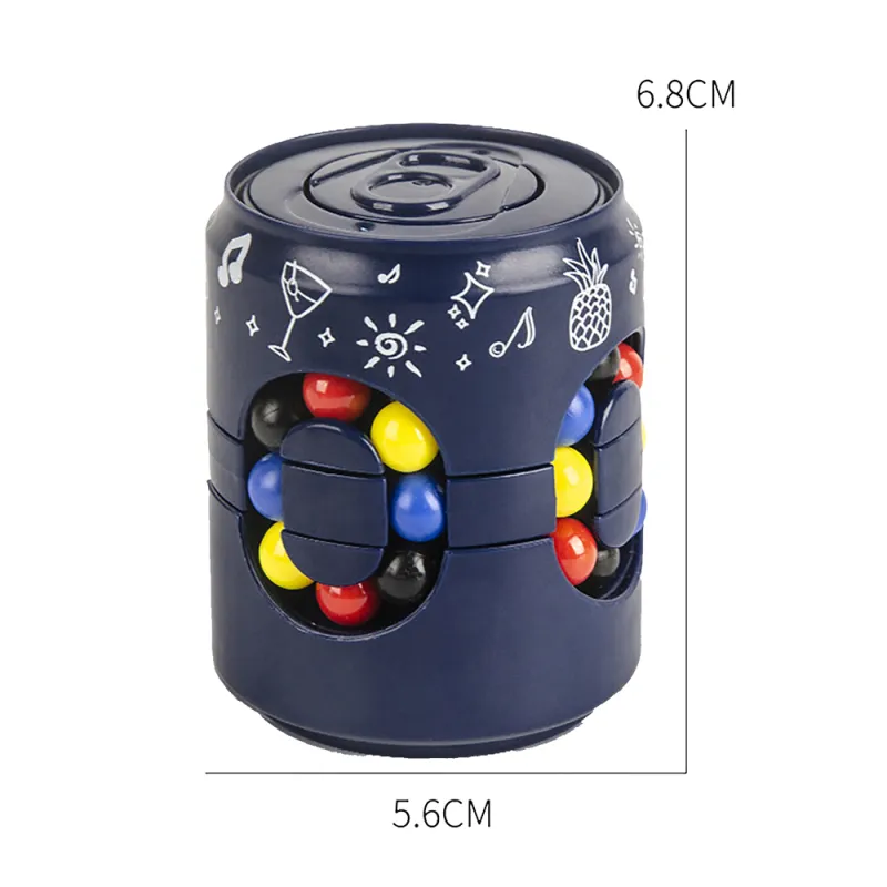 Головоломка антистресс Fidget Cans Cube 2.0 Синій