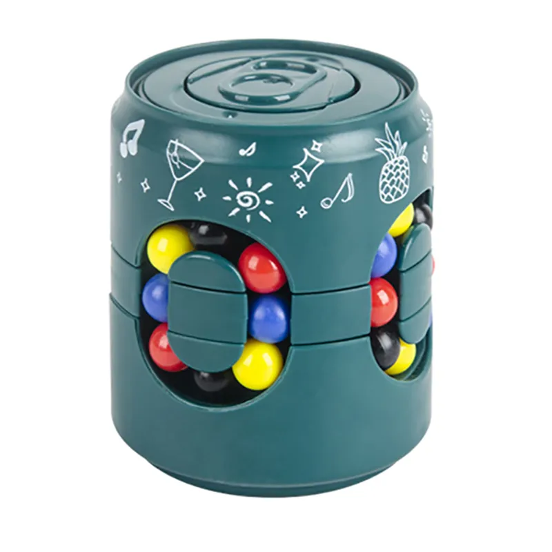 Головоломка антистресс Fidget Cans Cube 2.0 Зелений