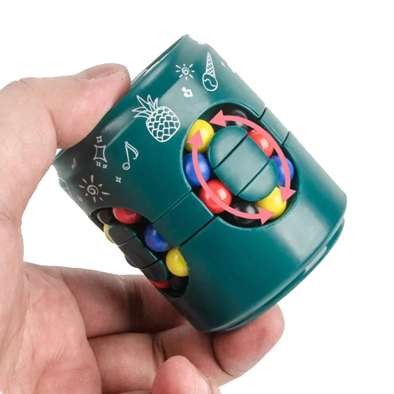 Головоломка антистресс Fidget Cans Cube 2.0 Зелений
