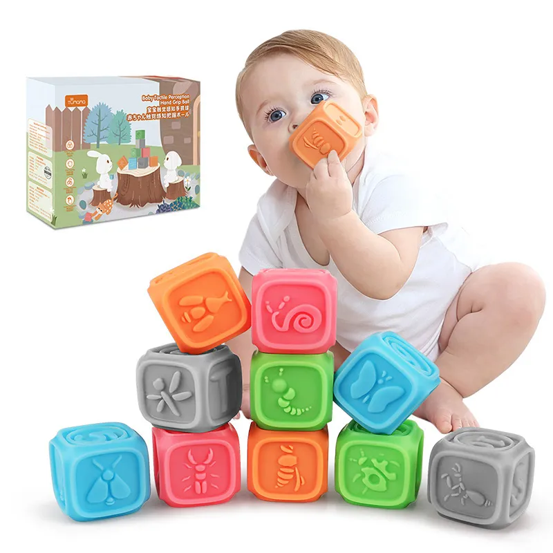 Сенсорні кубики Tumama 10 шт