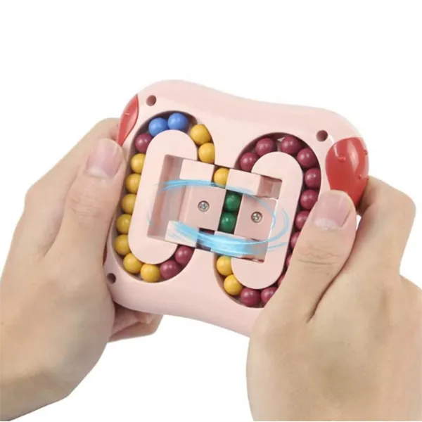 Головоломка антистрес Magic Bean Cube Рожевий