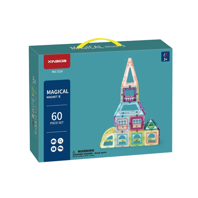Магнітний конструктор Magical Magnet II 60 деталей