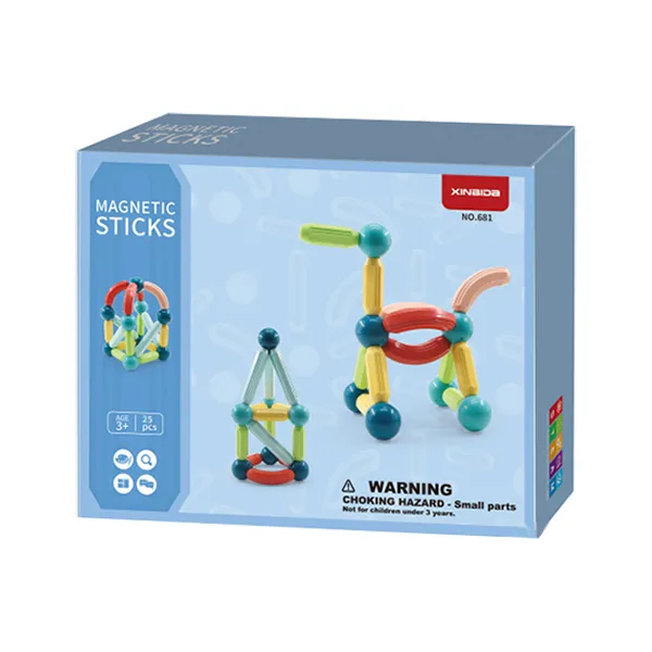 Магнітний конструктор Magnetic Sticks 25 деталей