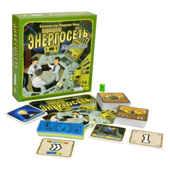 Настільна гра "Энергосеть. Карточная игра"